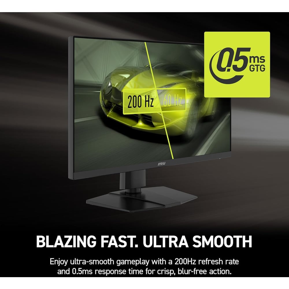 MSI MAG 274QPF E20  27" Inch WQHD Rapid IPS 200Hz Gaming Monitor