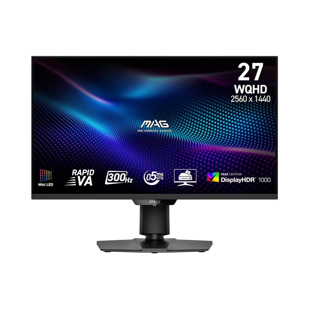 MSI MAG 274QPF X30MV 27'' Inch WQHD Rapid VA Mini LED 300Hz Gaming Monitor
