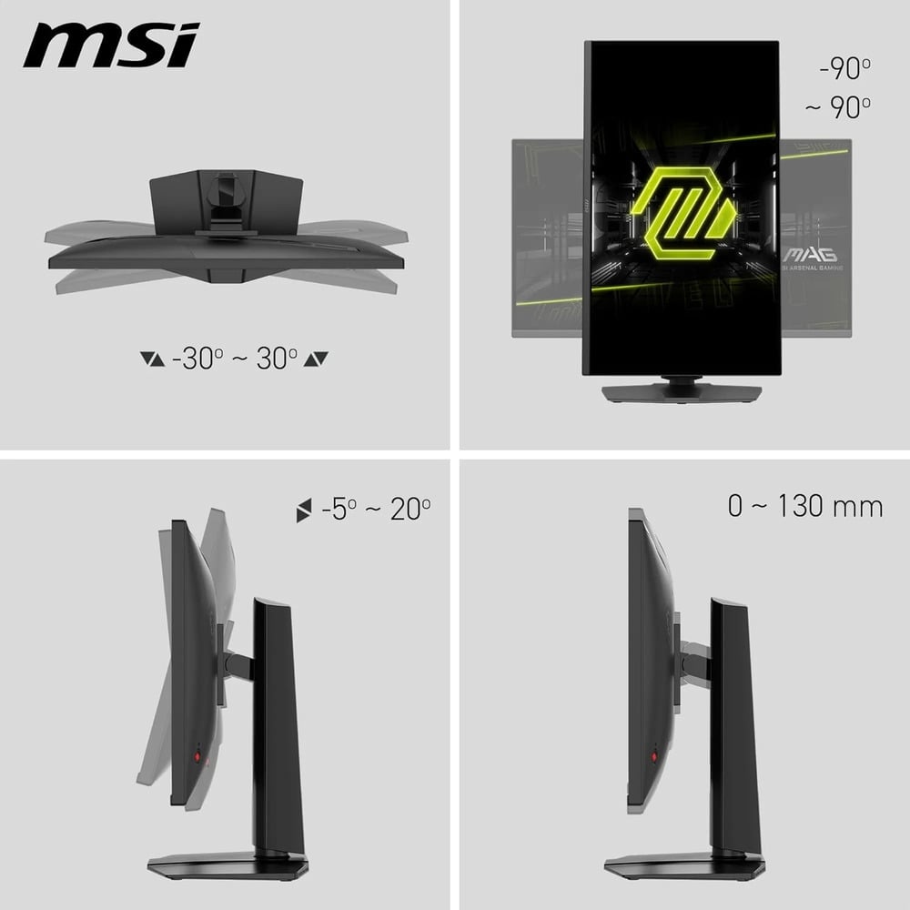MSI MAG 275UPD E14 27" Inch UHD Rapid IPS 144Hz 288Hz Dual Mode Gaming Monitor