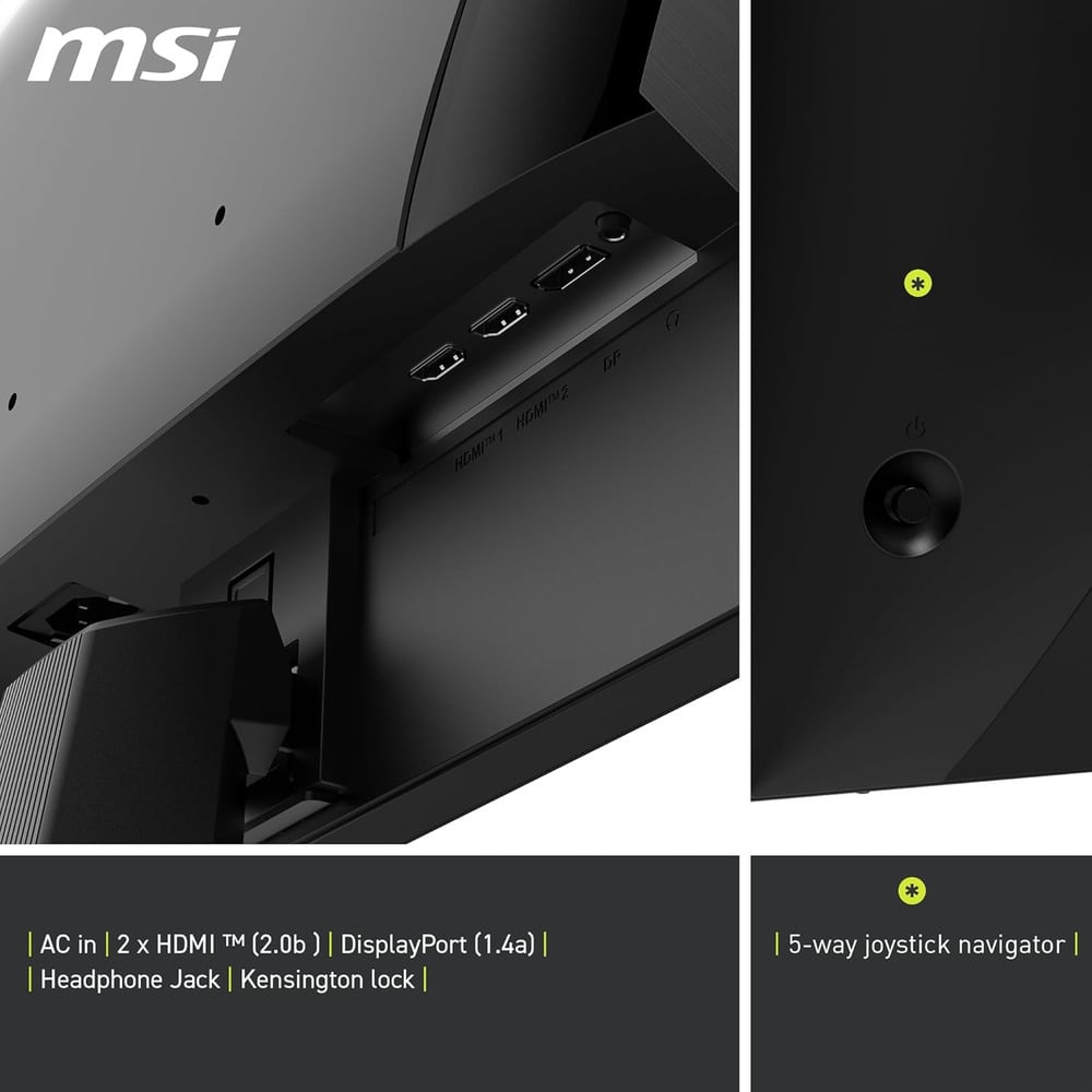 MSI MAG 255XF 24.5' Inch FHD Rapid IPS 300Hz Gaming Monitor