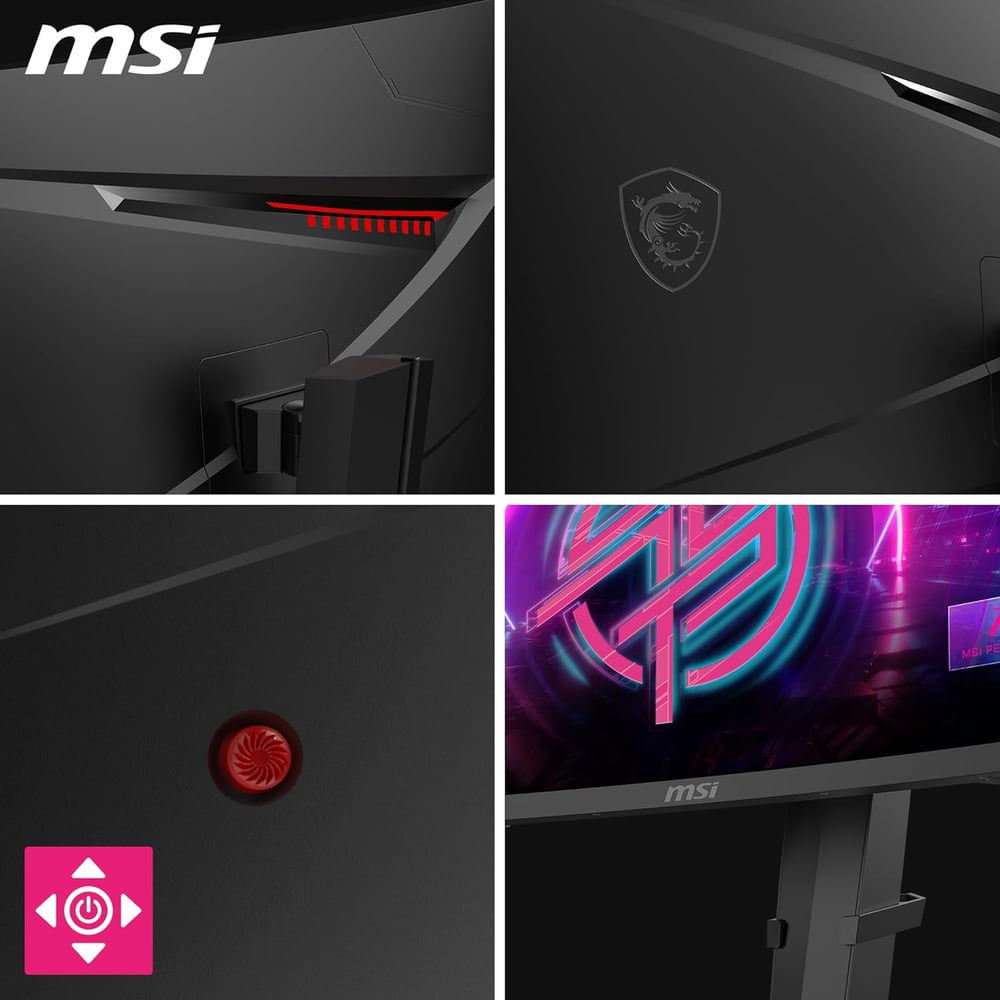MSI MPG 275CQRXF 27" Inch Rapid VA WQHD 240Hz Curved Gaming Monitor