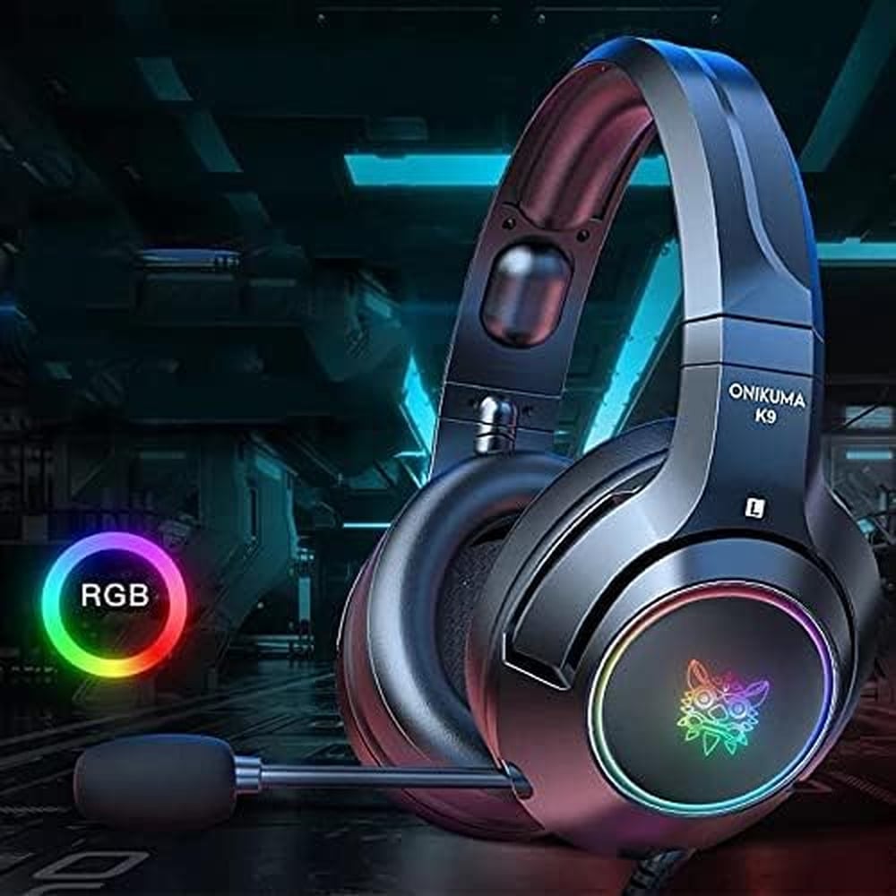 ONIKUMA K9 RGB Wired Gaming Headset