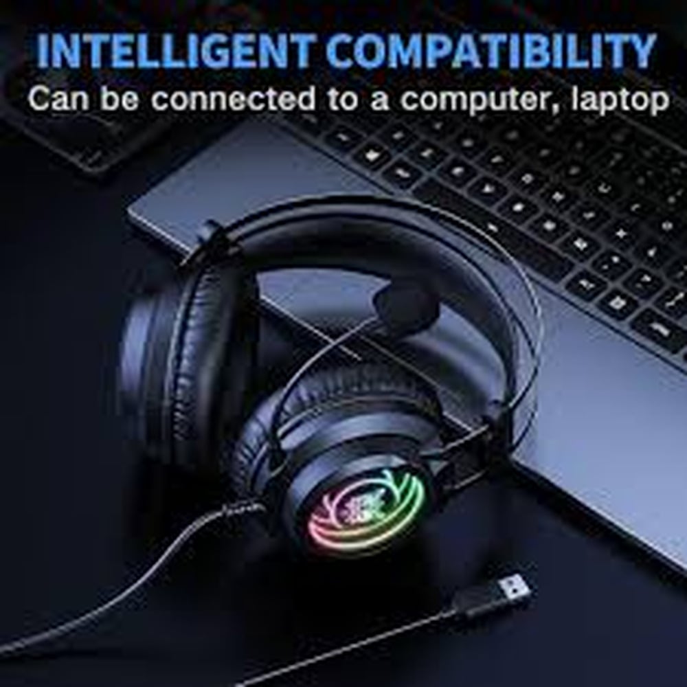 ONIKUMA X80 Abyssal  Mirror 3.5Virtual  Surround RGB Wired  Gaming Headset