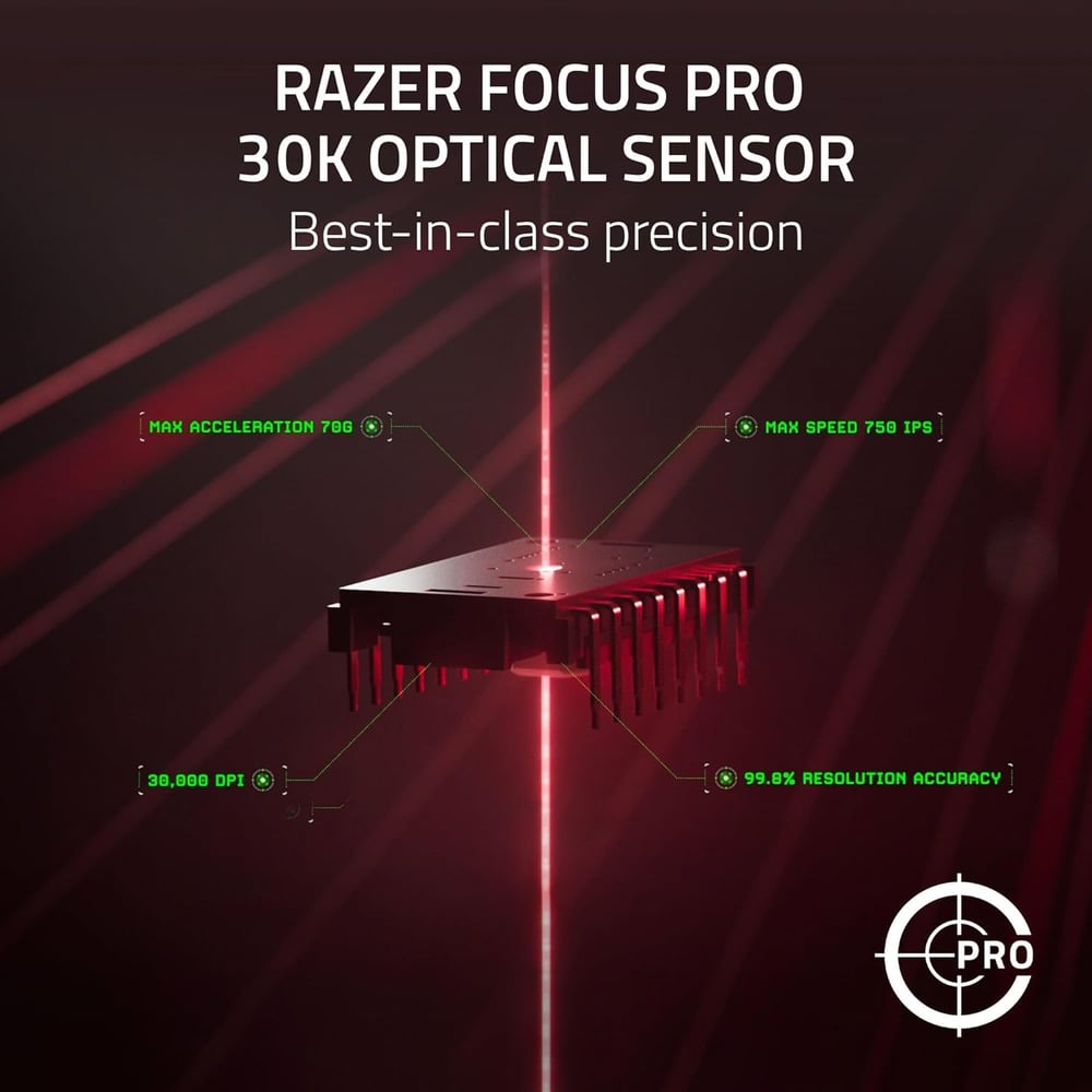 Razer DeathAdder V3 Pro HyperPolling Wireless Gaming Mouse