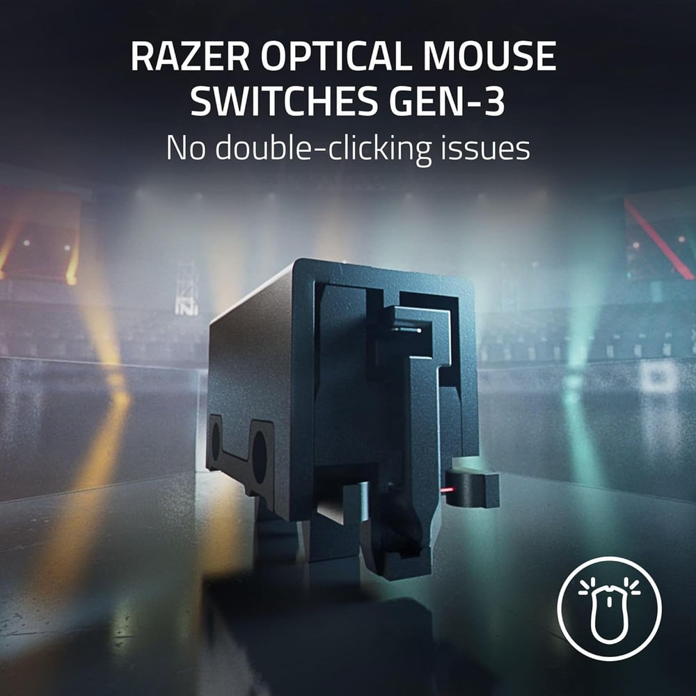Razer DeathAdder V3 Pro HyperPolling Wireless Gaming Mouse