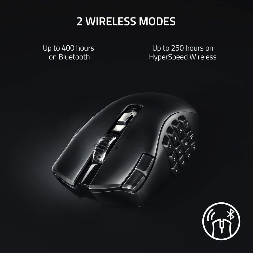 Razer Naga V2 Pro Wireless MMO Gaming Mouse
