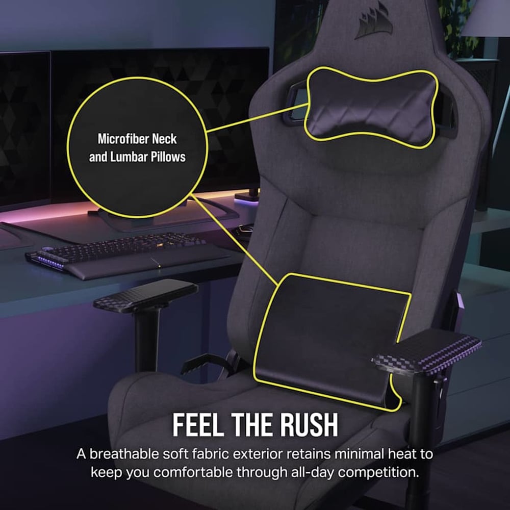 Corsair T3 Rush 2023 Fabric Gaming Chair