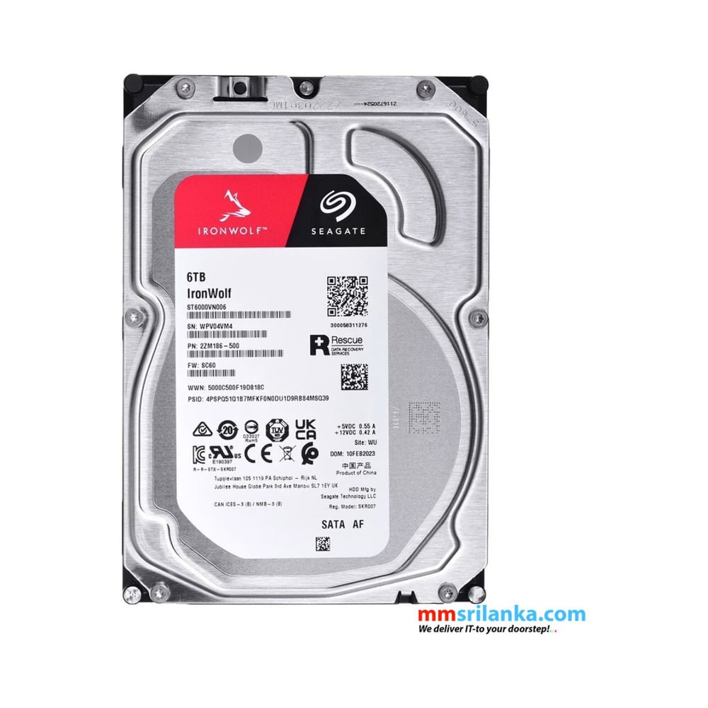 SEAGATE IronWolf 6TB Internal Hard Drive