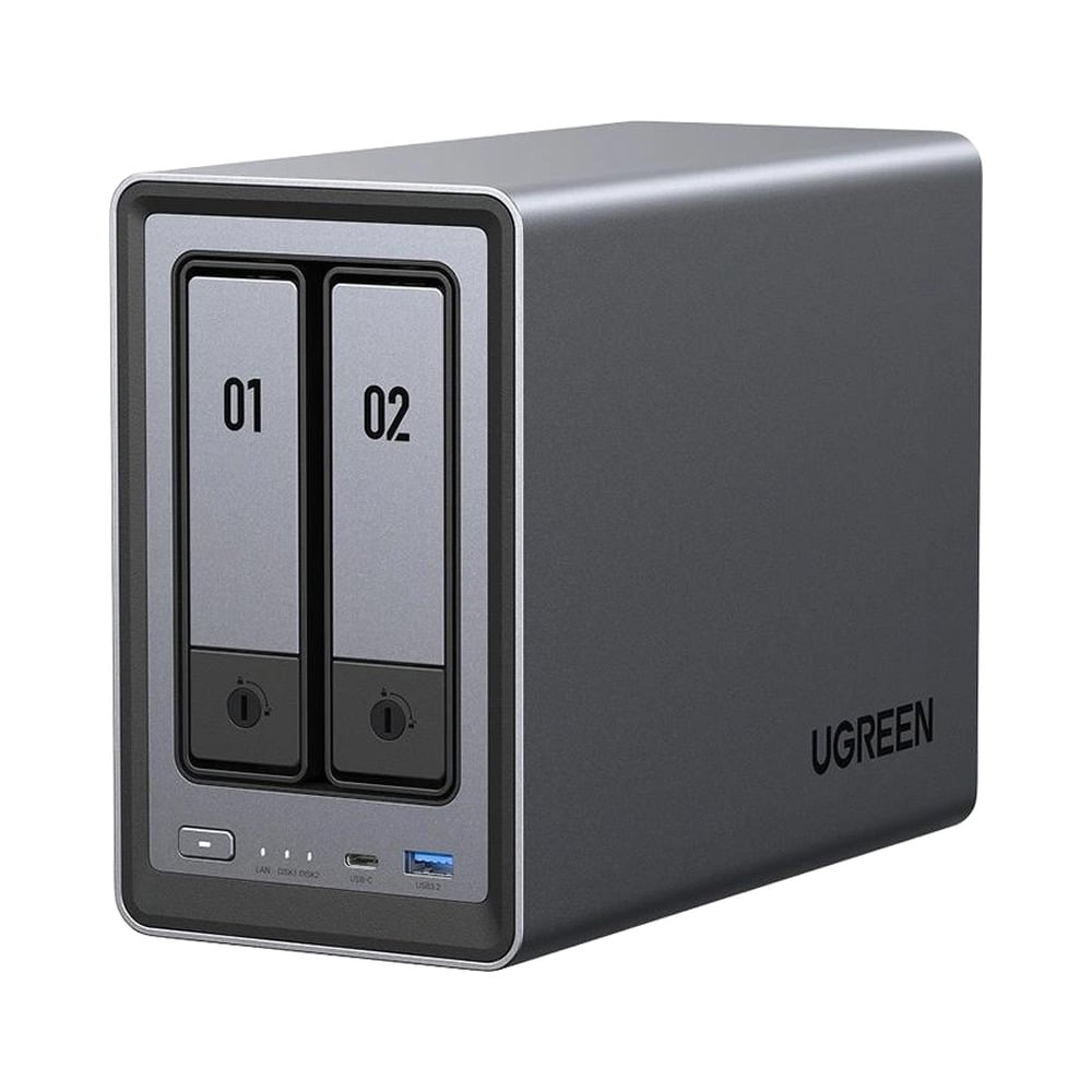 UGREEN 25227 NASync DXP2800 2 Bay NAS with 76TB Max Storage Support