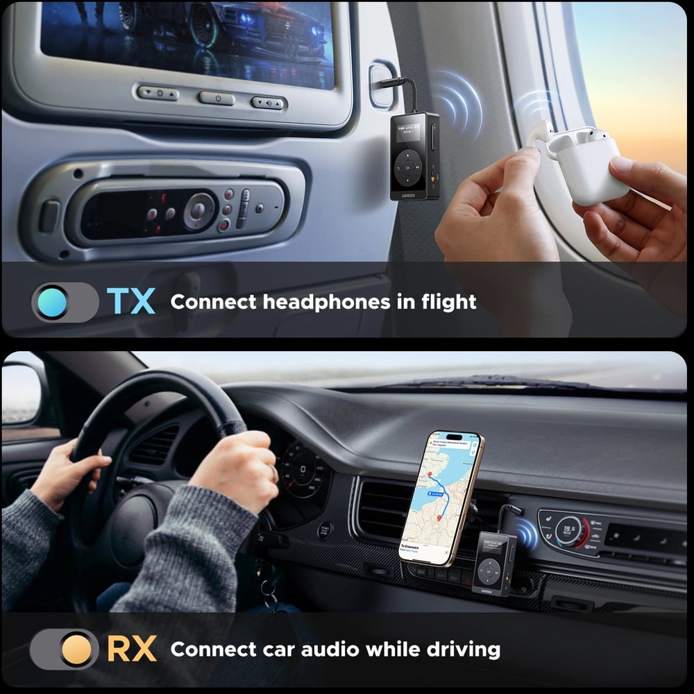 Ugreen 45492 Bluetooth Audio Receiver And Transmitter
