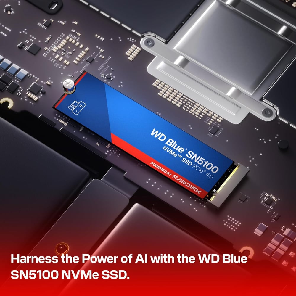 WD Blue SN5100 1TB PCIe 4.0 NVMe M.2 SSD
