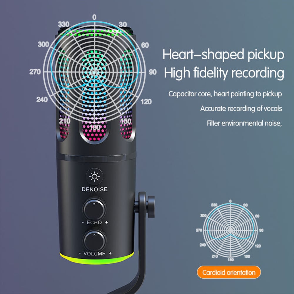YANMAI SU-8 USB Desktop  Microphone