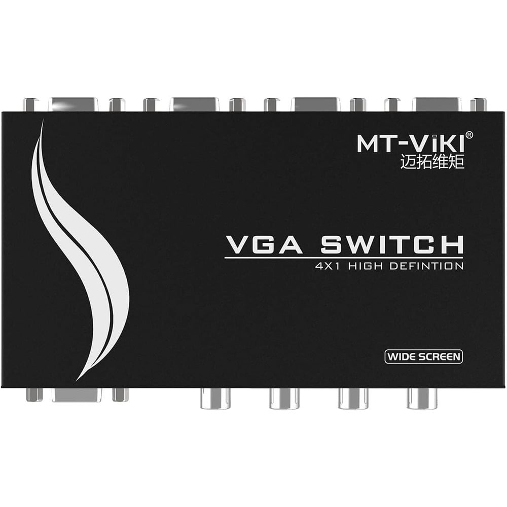 4 Port VGA Switch Video Selector Switcher Box (4 Input 1 Output)