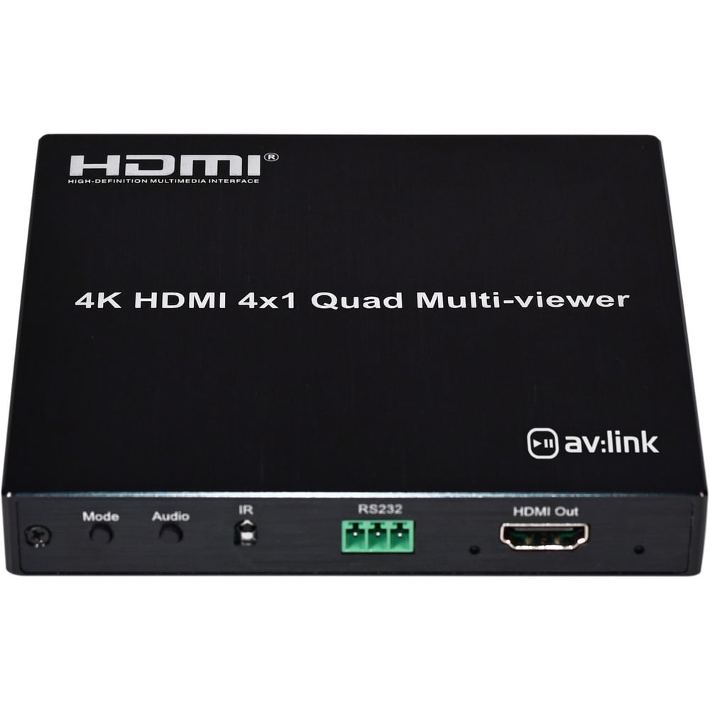 4K HDMI 4 In 1 Out Quad Multi-viewer