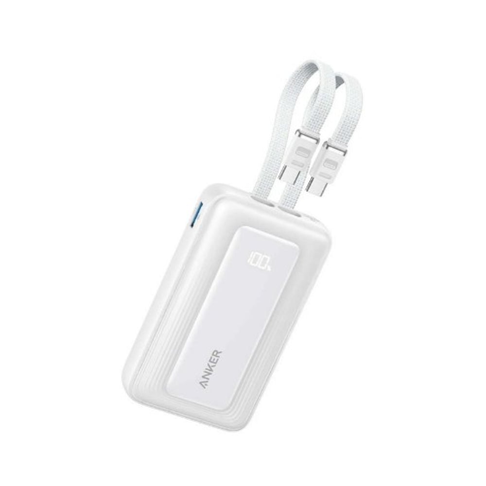 Anker A1680H12/H22 Zolo 35W 10000mAh Power Bank with Built-in Dual USB-C Cables