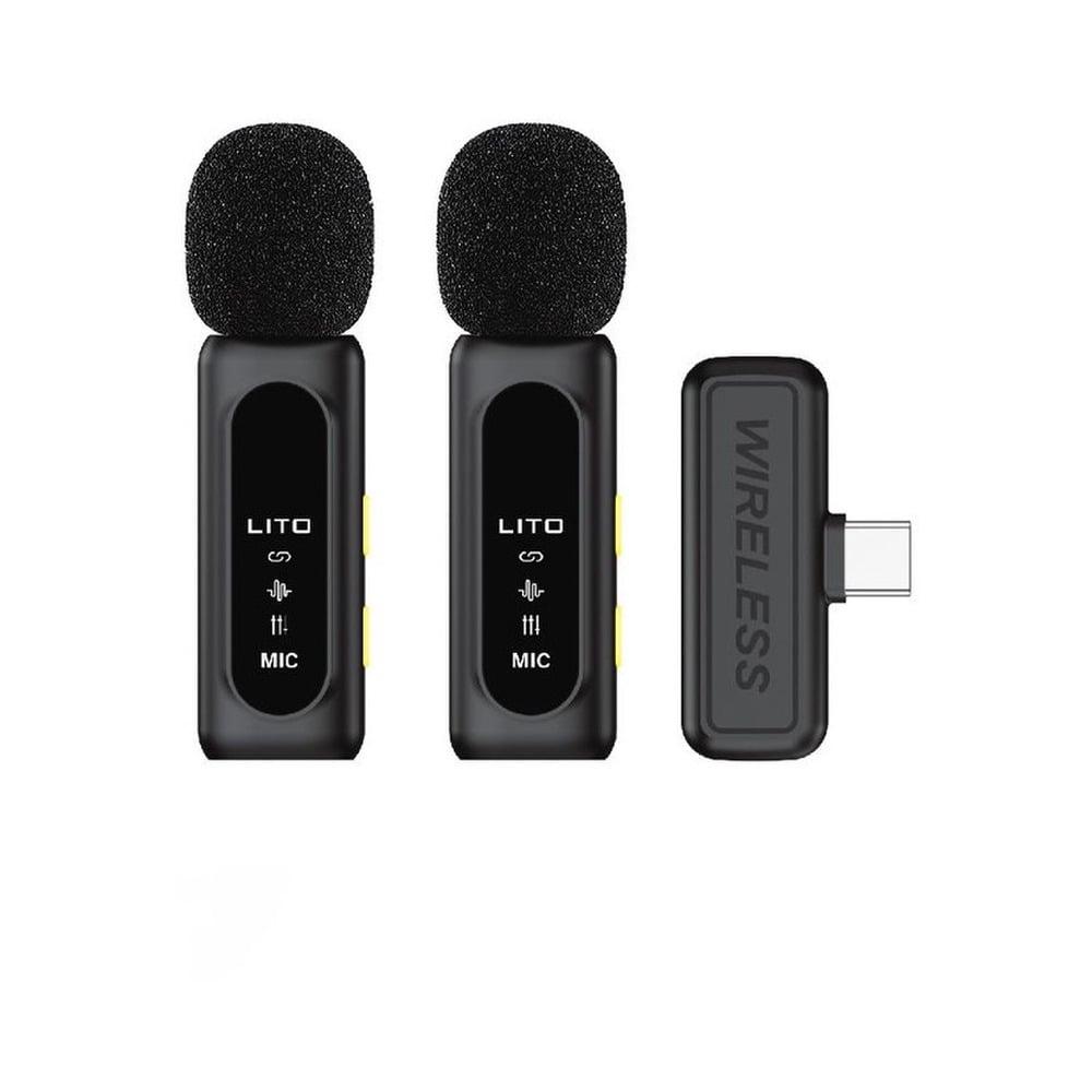 LITO LM02 Professional Wireless Lavalier Microphone