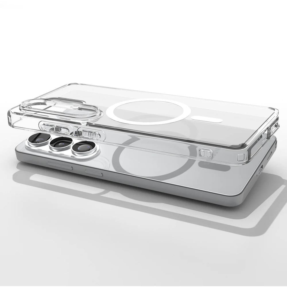 Spigen Neo Hybrid Crystal Clear Mag Fit Case for Samsung Galaxy S26 Ultra