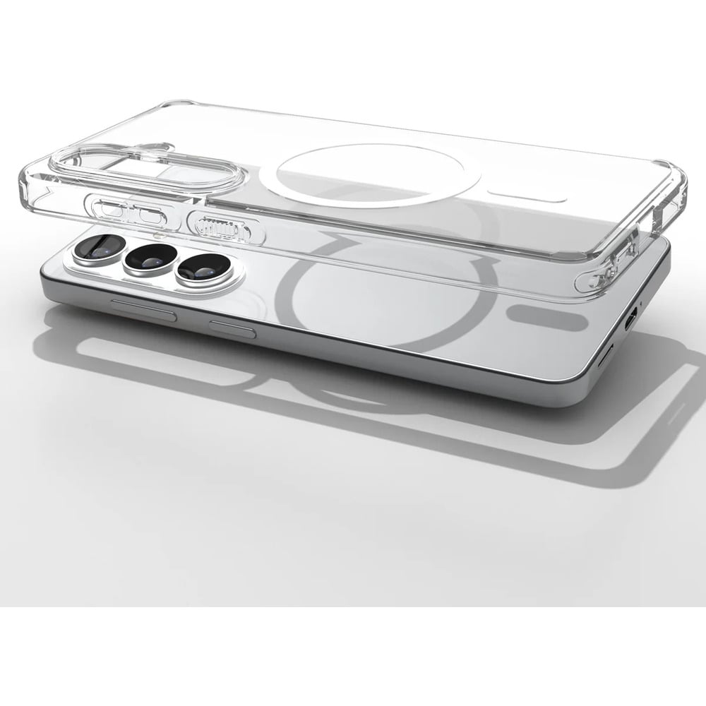Spigen Neo Hybrid Crystal Clear Mag Fit Case for Samsung Galaxy S26