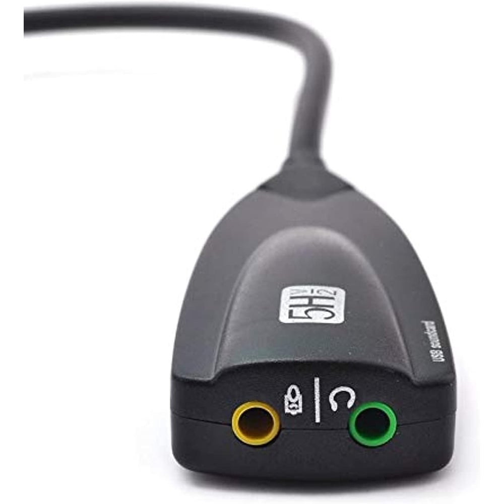 Steel Sound 5HV2 USB Plug and Play Virtual 7.1 Surround Sound Card Adapter