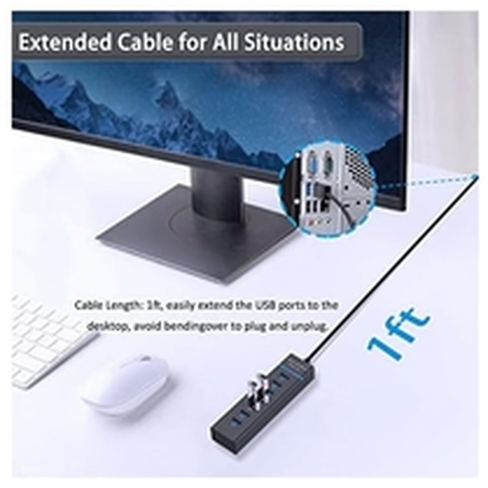 USB 3.0 Super Speed 7 Ports Hub