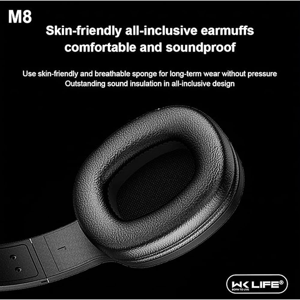 WEKOME M8 Wireless Audio Headphones
