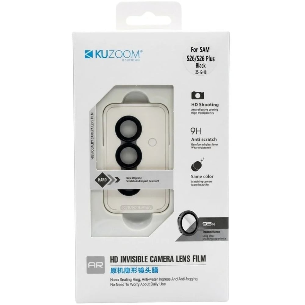 KUZOOM HD Invisible Camera Lens Film for Galaxy S26