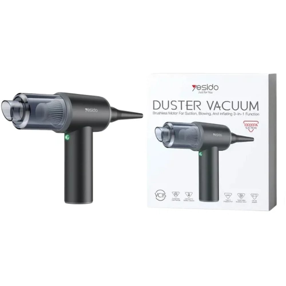 Yesido VC15 3-in-1 1000PA Suction Duster Vacuum Cleaner