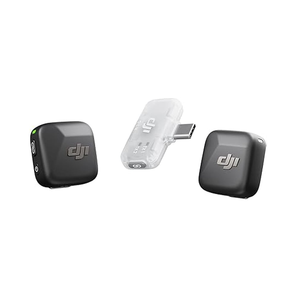 DJI Mic Mini, 2-Person Wireless Microphone for Smartphone (2 TX + 1 Mobile RX)
