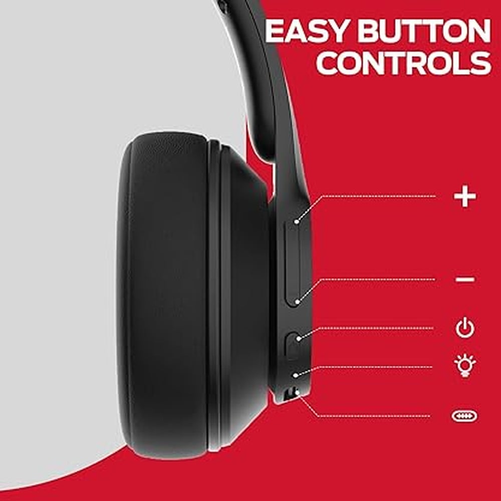 Monster Mission 100 Wireless Over-Ear Headphones