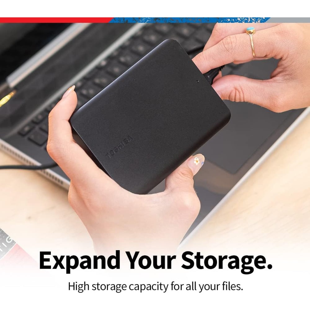 Toshiba DTB510 Canvio Basics 1TB Portable Hard Drive