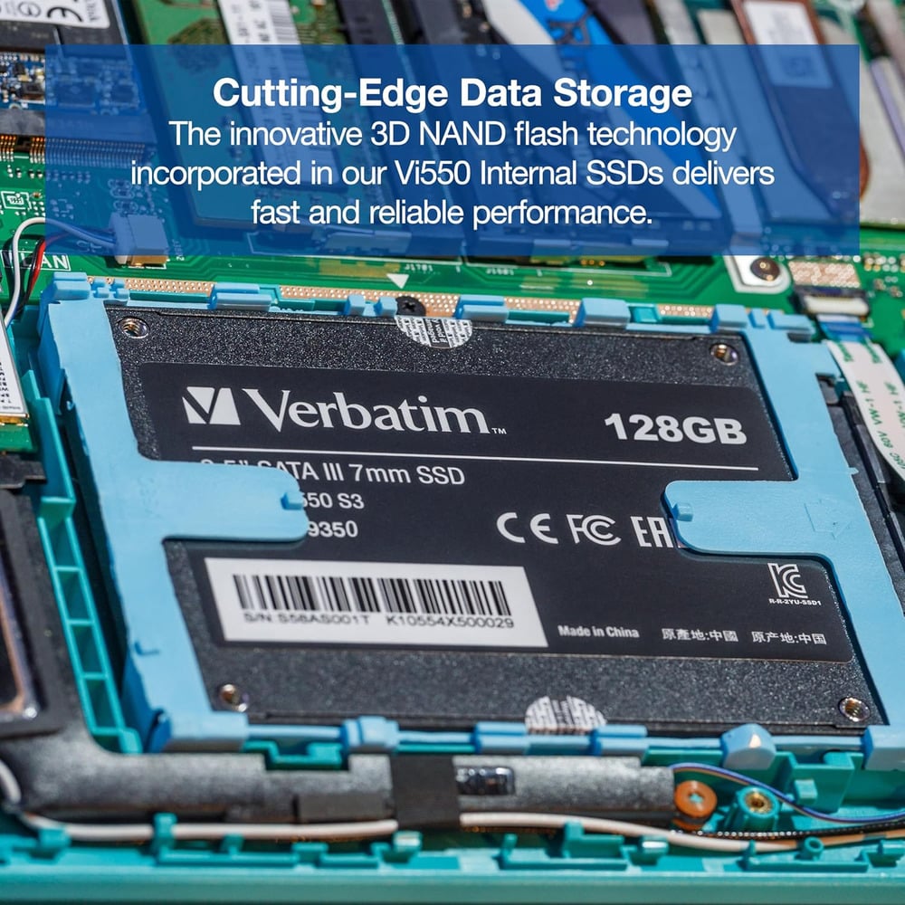 Verbatim 49352 Vi550 SATA III 2.5" 512GB Internal SSD