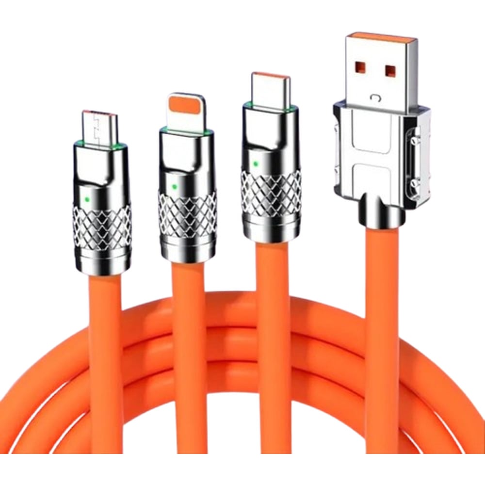 Super Fast Charge 120W 3 in 1 6A Cable