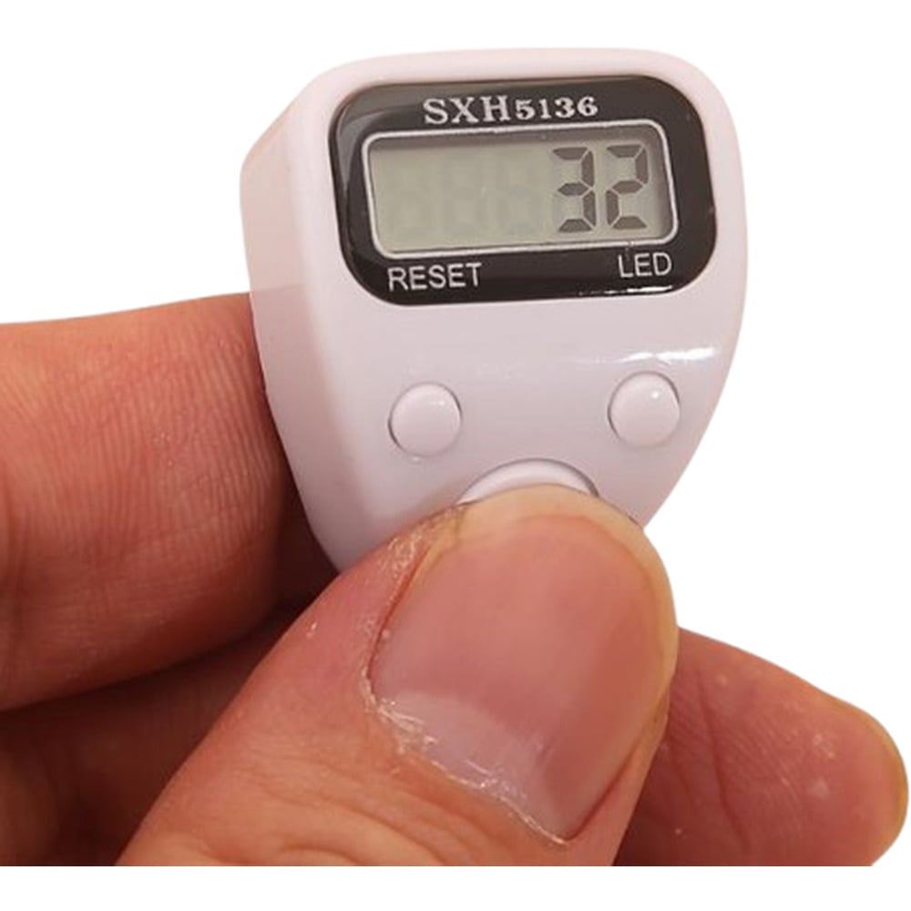 Digital Finger Tally/Tasbih Counter with LED