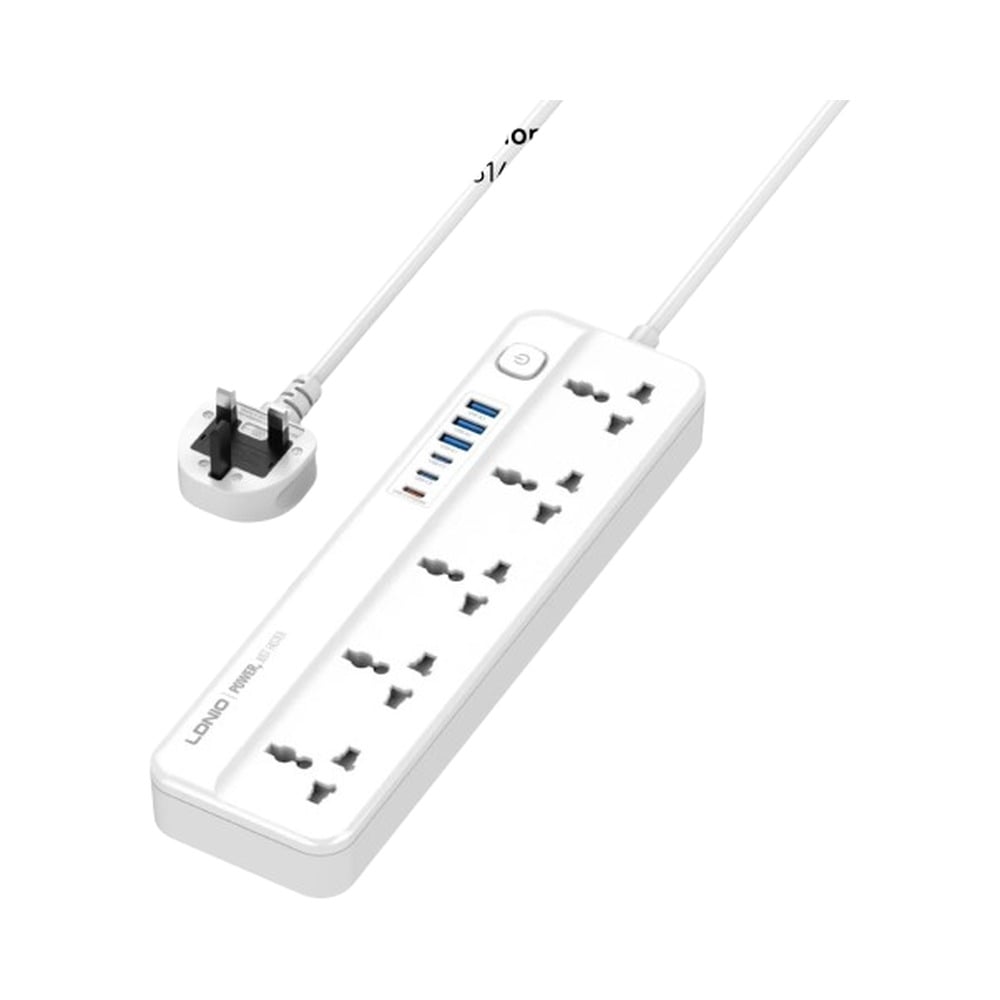 LDNIO SC5614C Power Strip Surge Protector with 5 AC Outlets + 3 USB + 3 Type-C Extension Power Cord