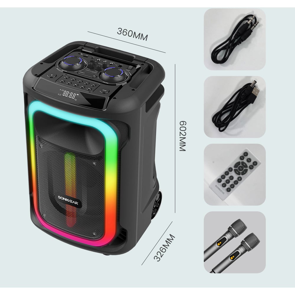 SonicGear Hyperbox 1300 Pro Portable Bluetooth Speaker
