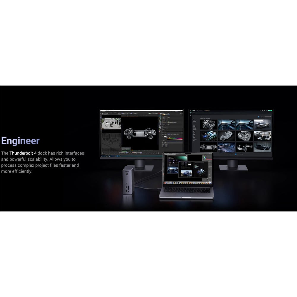 UGREEN 25054UK Revodok Max 13-in-1 Thunderbolt 4 8K Docking Station UK