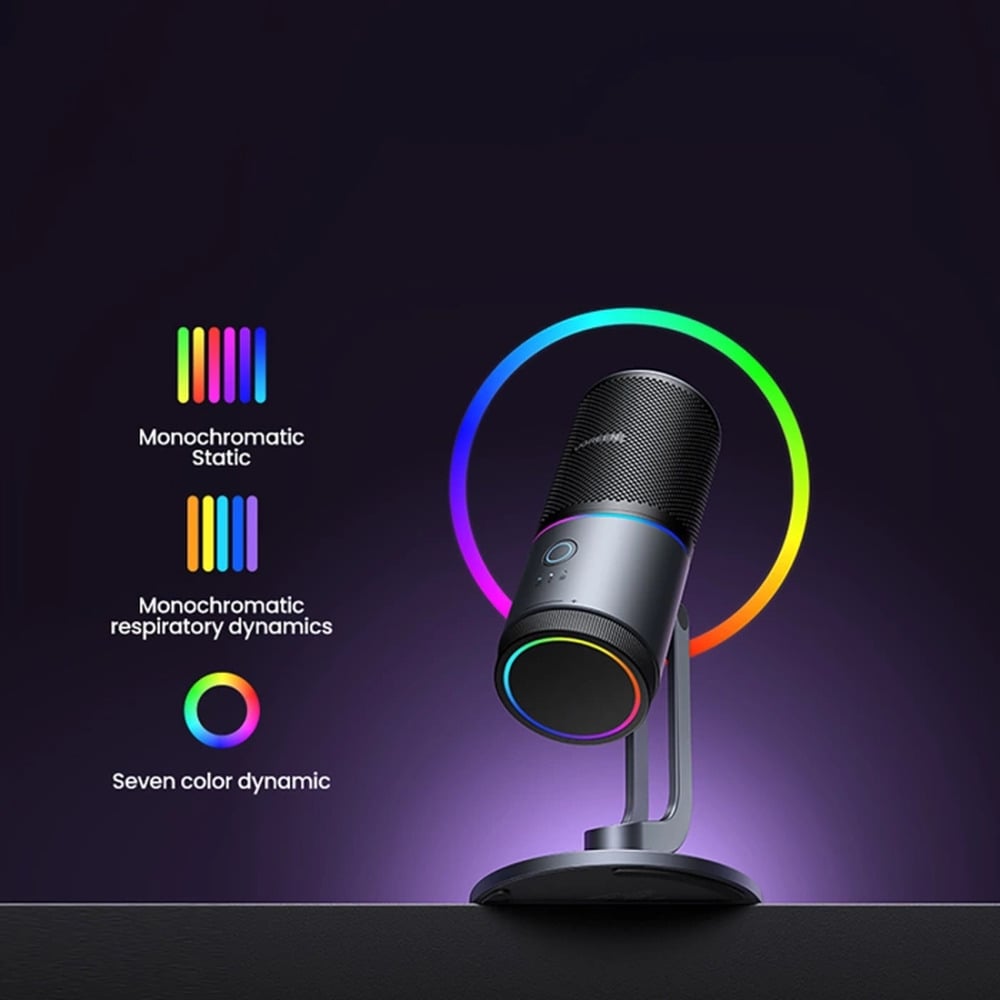 UGREEN 35629 Gaming USB Microphone with RGB Lights