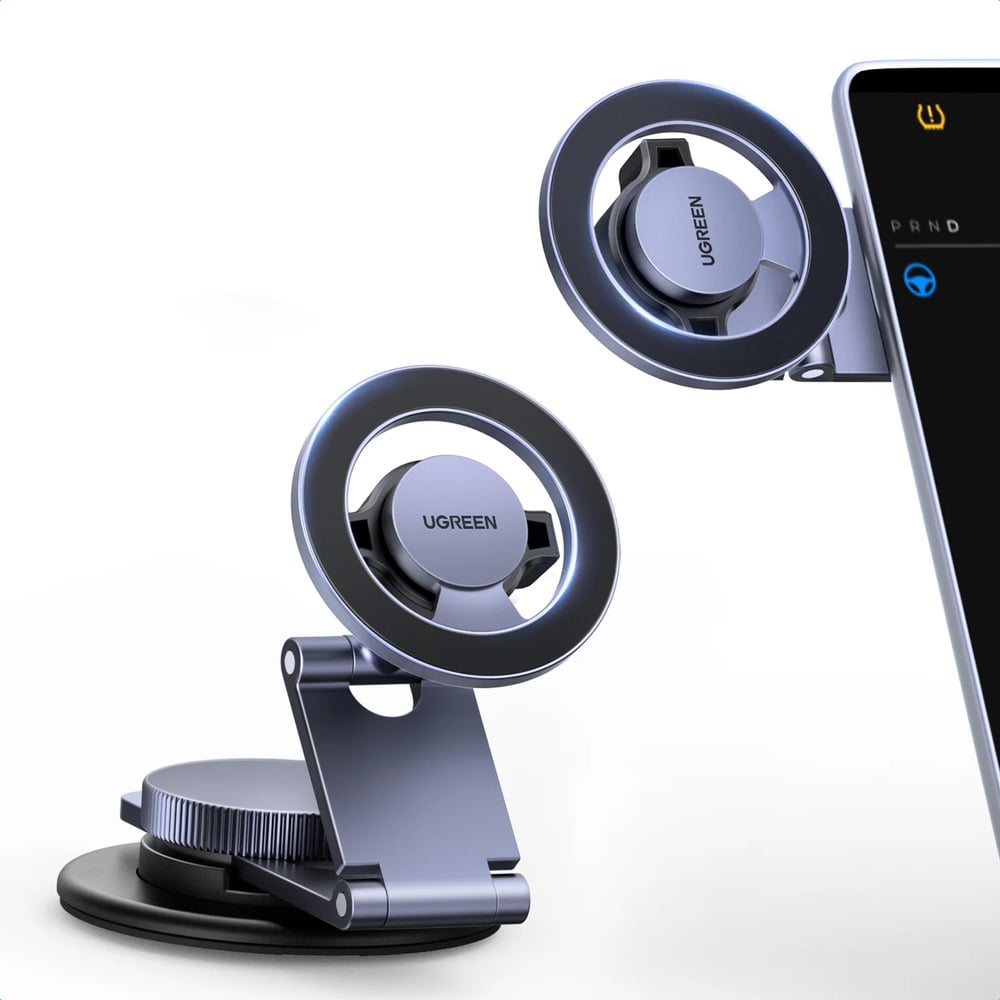 UGREEN 45577 Magnetic 360 Rotatable + Retractable Car Phone Holder