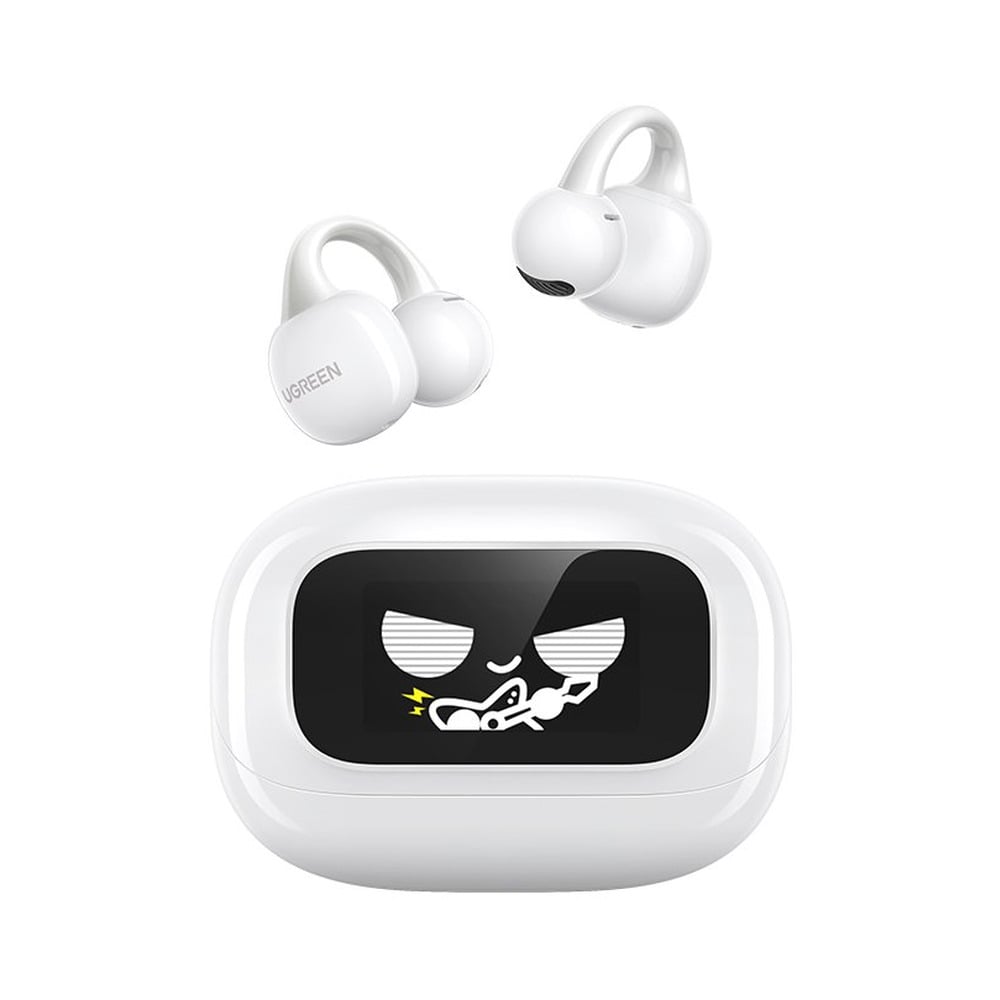 UGREEN 55136 S6 ClipBuds Magic Smart Touch Display Control True Wireless Earbuds