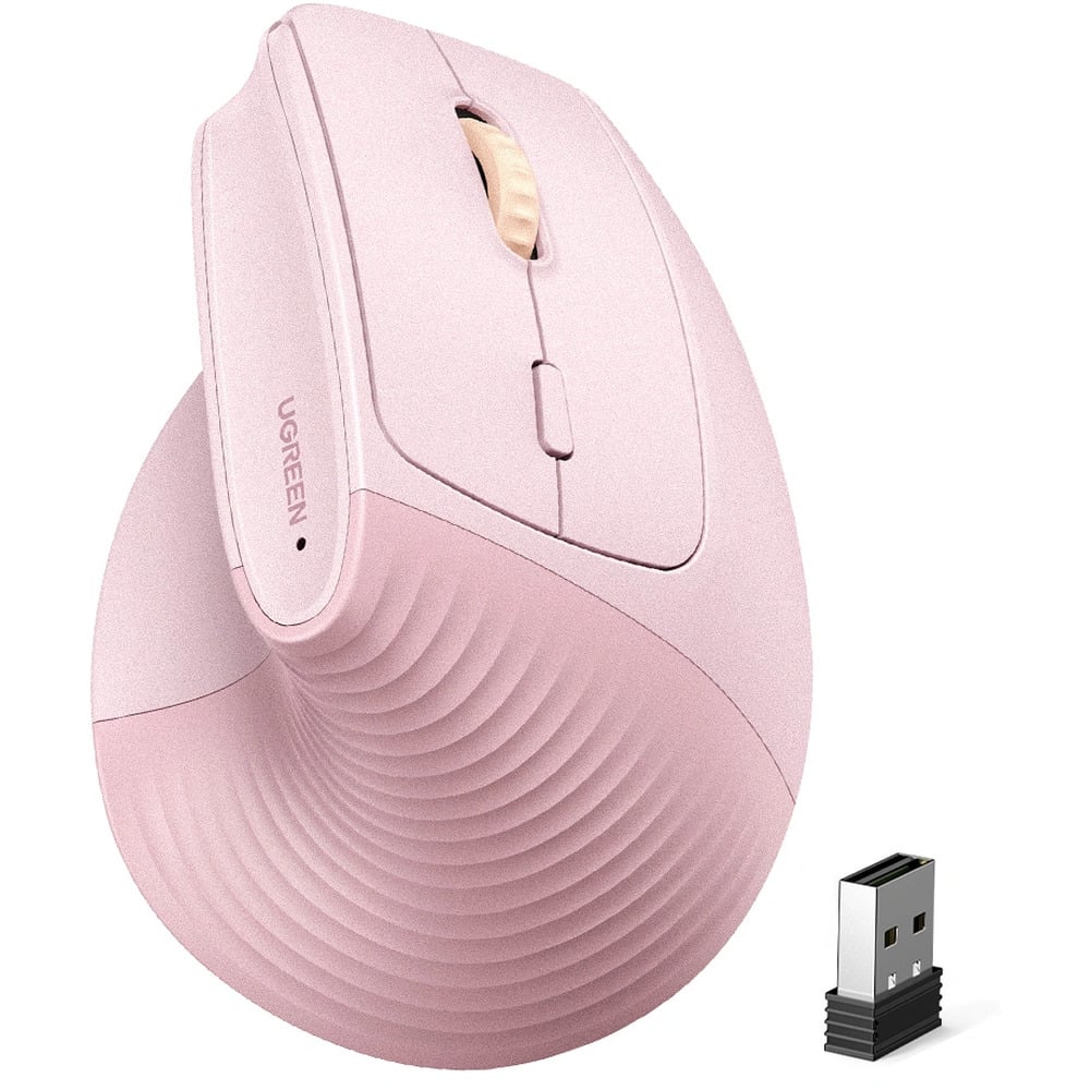 UGREEN 55917 Multi-Mode Bluetooth + Wireless Vertical Mouse
