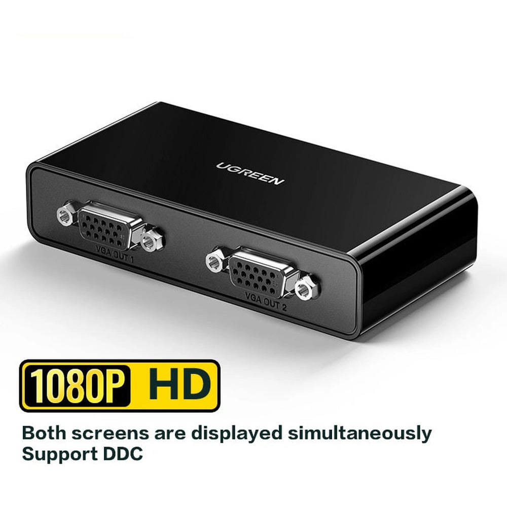 UGREEN 80190 VGA 2Port Splitter