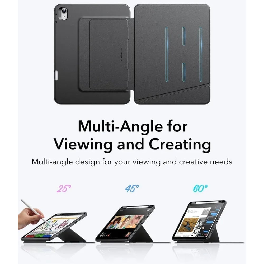 ESR Flip Hybrid Case with Pencil Holder for iPad 12th Gen A18
