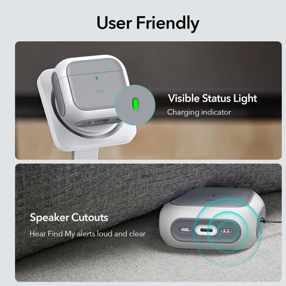 ESR Orbit Hybrid (HaloLock) MagSafe Case for Apple AirPods Pro 3