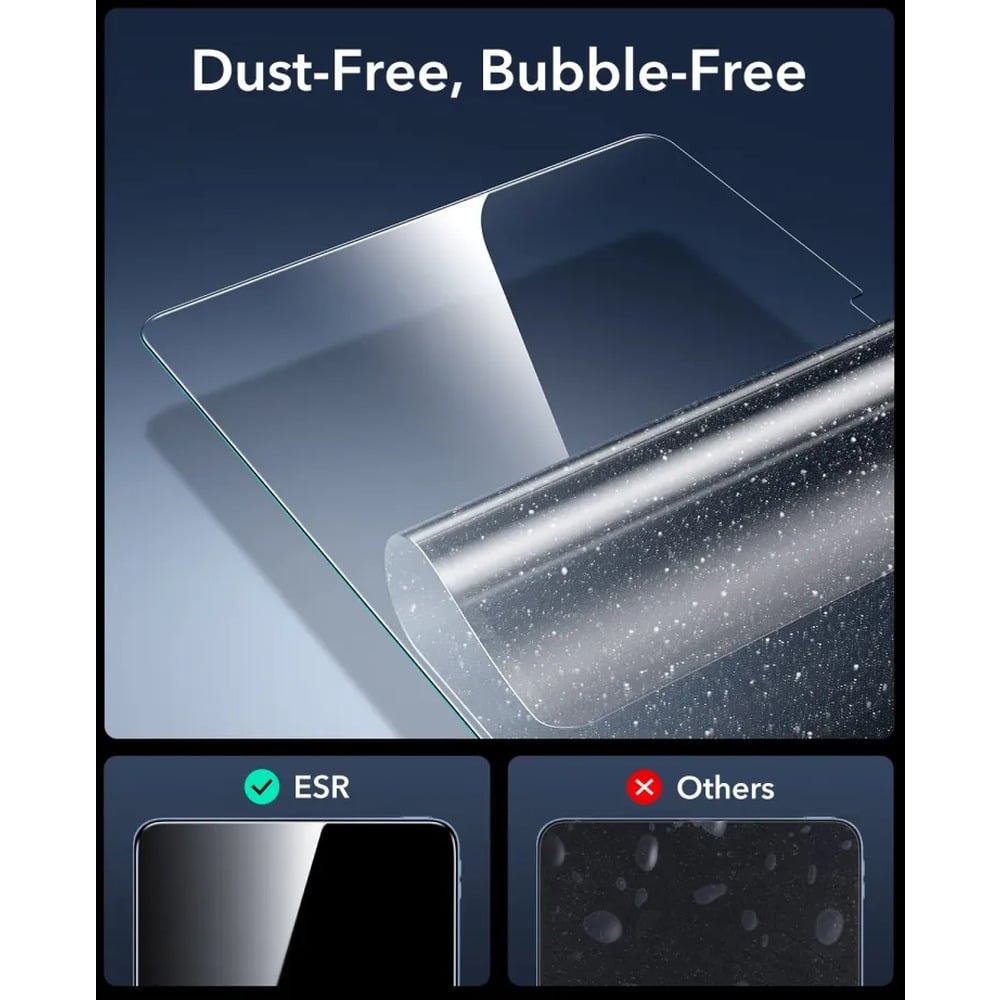ESR UltraFit Armorite Screen Protector for iPad 11th Gen A16 - 2 Pack