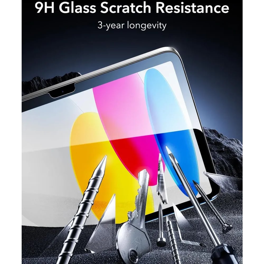 ESR UltraFit Armorite Screen Protector for iPad 11th Gen A16 - 2 Pack