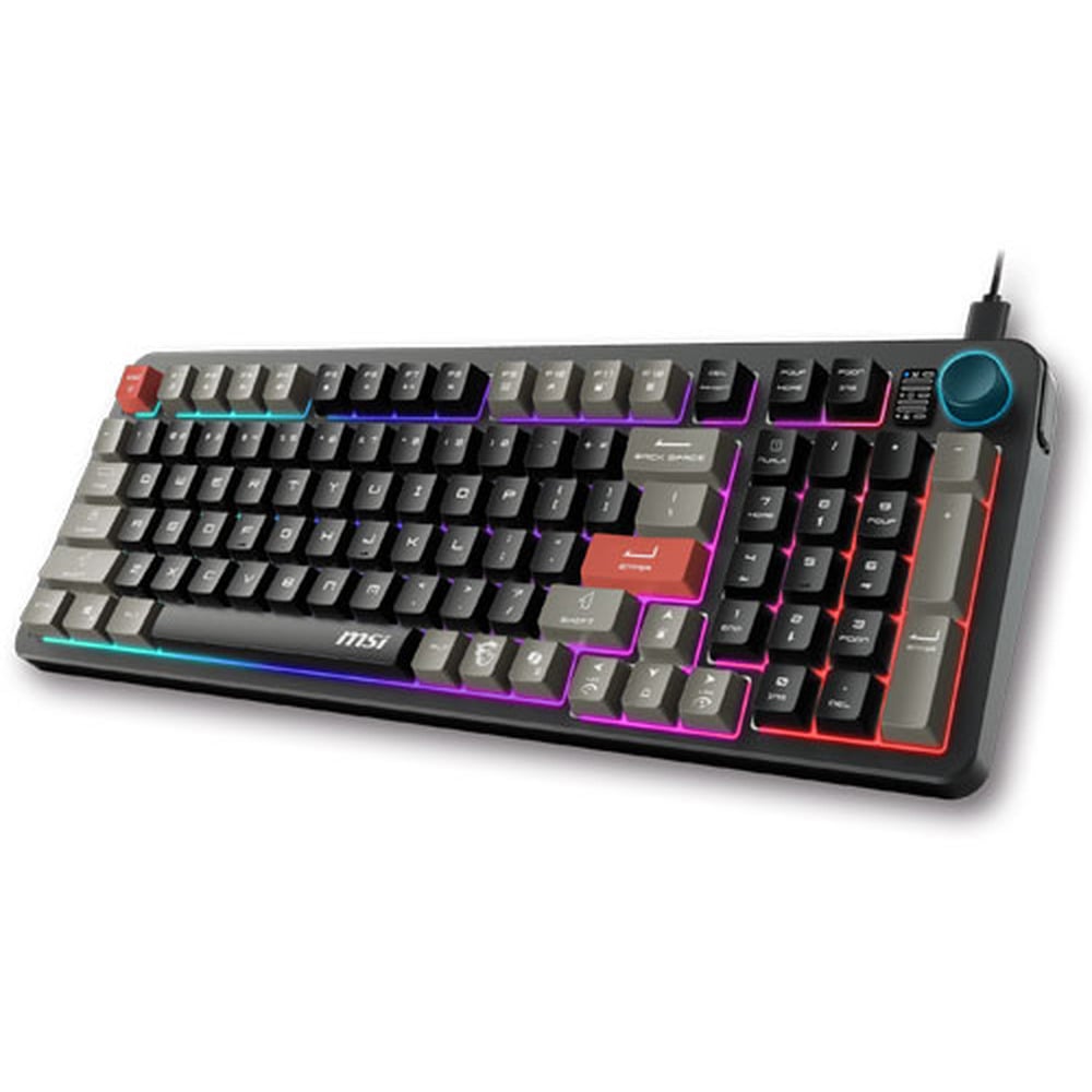 MSI FORGE GK110 Combo RGB Wired Gaming Keyboard