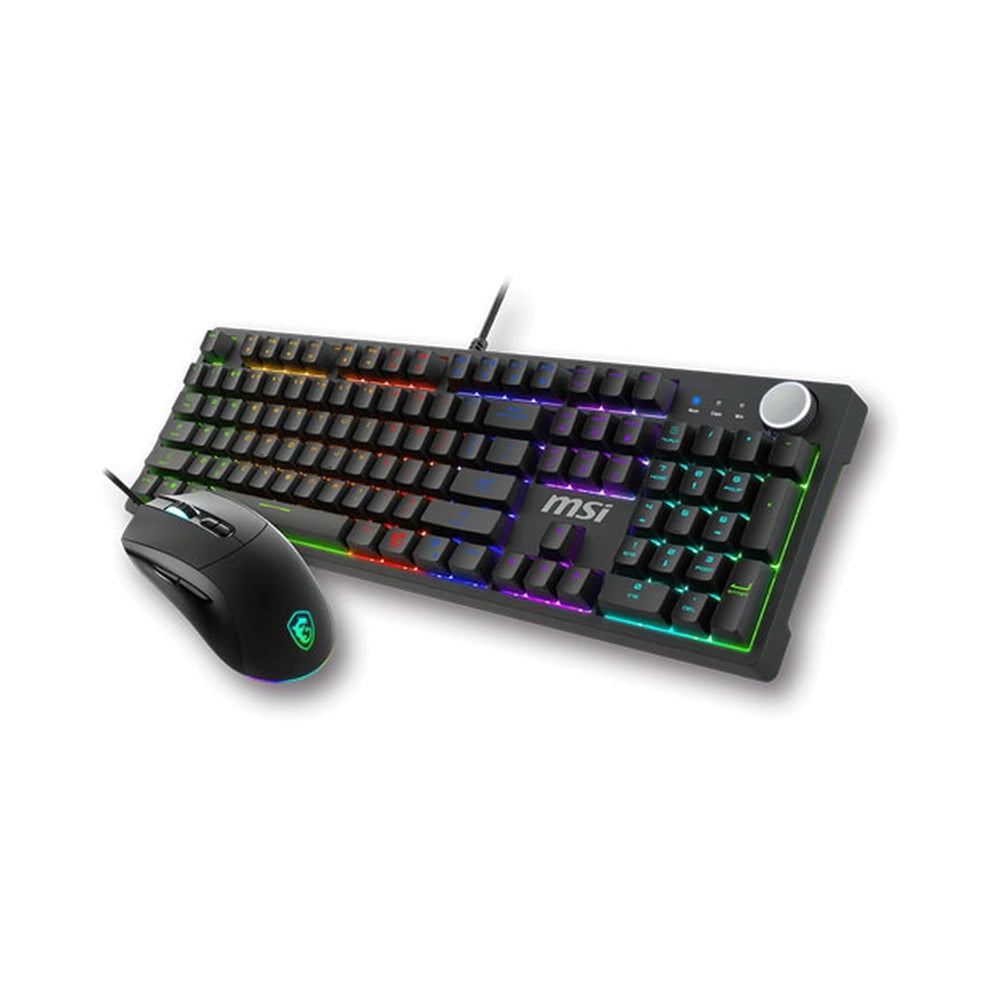 MSI FORGE GK320 Combo RGB Wired Gaming Keyboard