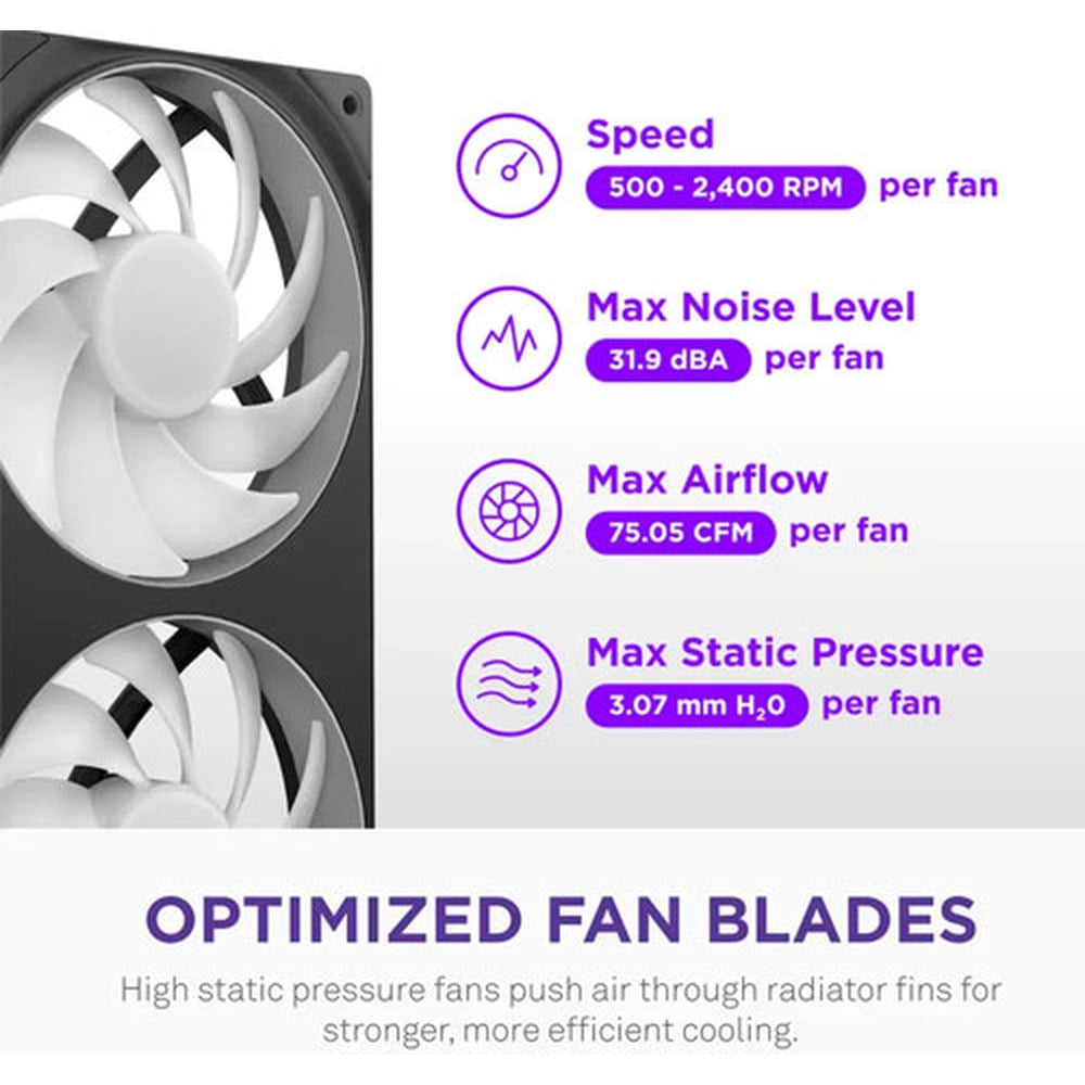 NZXT Kraken Core 360 RGB CPU Liquid Cooler