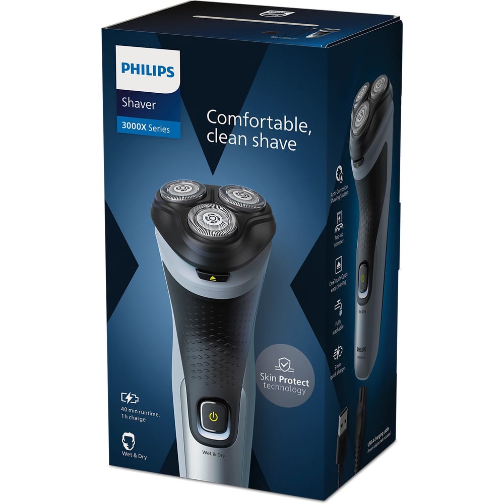 Philips 3000X Series X3063/03 Wet and Dry Electric Shaver