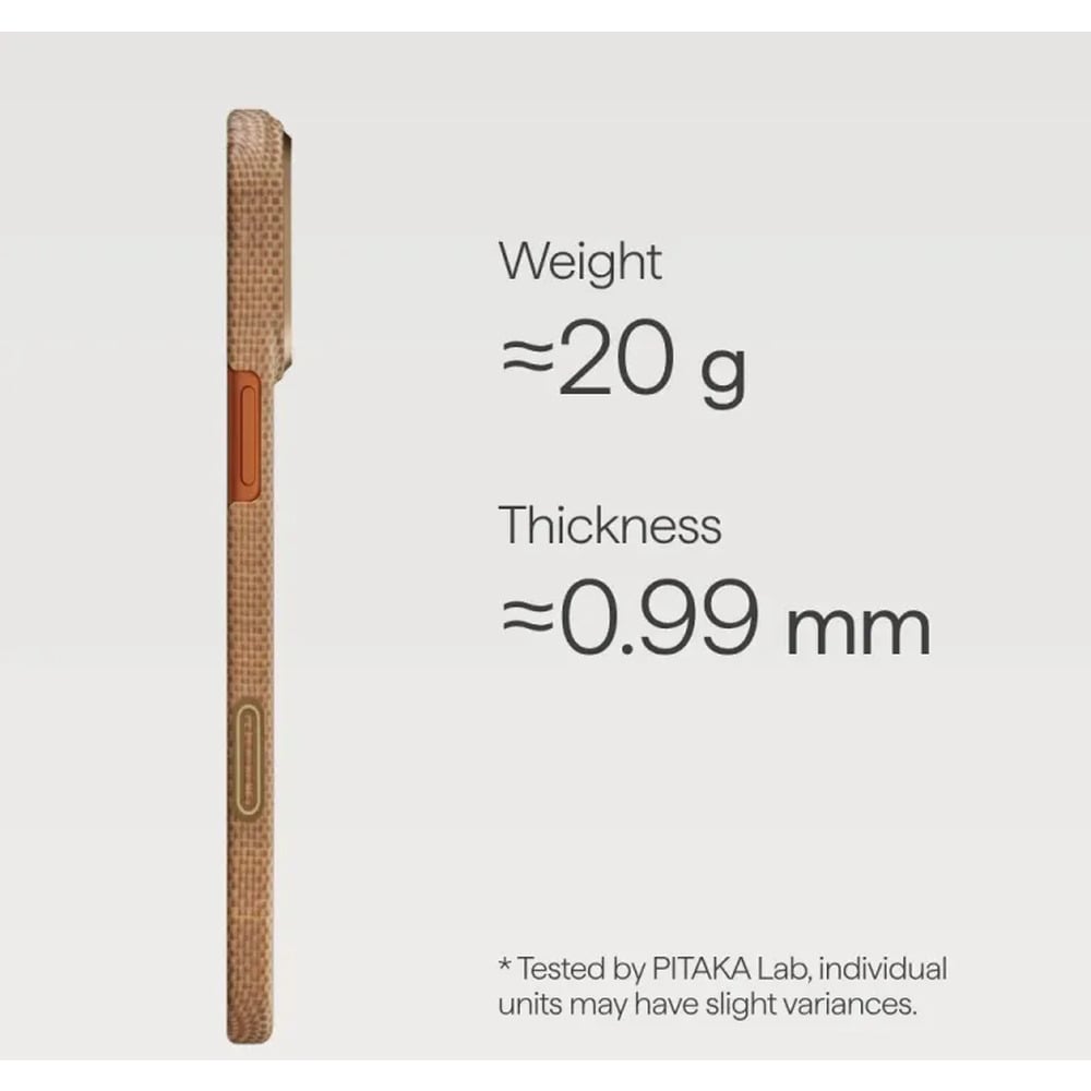 PITAKA MagSafe Case for iPhone 17 Pro